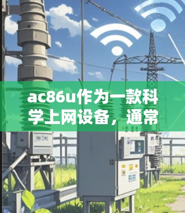 ac86u作为一款科学上网设备,通常指的是支持无线网卡或无线路由器的设备,能够实现无线和有线网络的无缝连接。以下是其主要功能和特点 ac86u作为一款科学上网设备,通常指的是支持无线网卡或无线路由器的设备,能够实现无线和有线网络的无缝连接。以下是其主要功能和特点