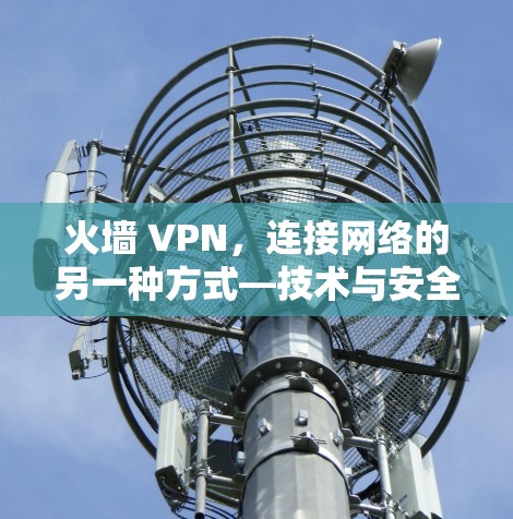 火墙 VPN，连接网络的另一种方式—技术与安全的双重保障