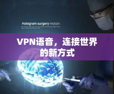 VPN语音,连接世界的新方式 VPN语音,连接世界的新方式