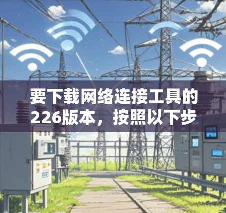 要下载网络连接工具的226版本，按照以下步骤进行