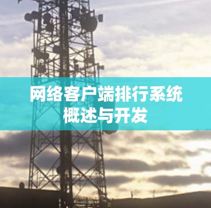 网络客户端排行系统概述与开发