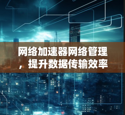 网络加速器网络管理，提升数据传输效率的实用指南