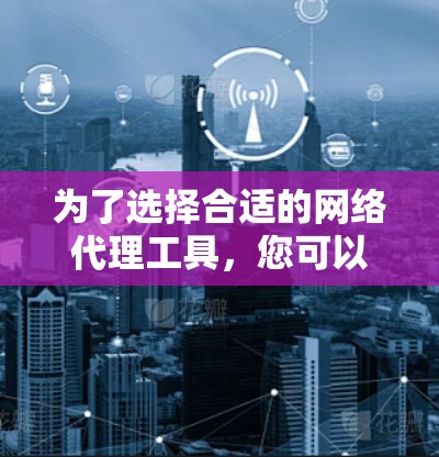 为了选择合适的网络代理工具，您可以按照以下步骤进行
