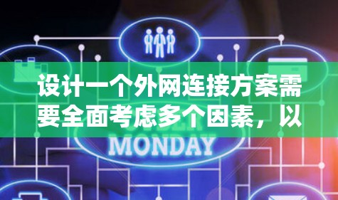 设计一个外网连接方案需要全面考虑多个因素,以下是一个系统化的步骤指南,帮助您确定最适合的外网连接方案 设计一个外网连接方案需要全面考虑多个因素,以下是一个系统化的步骤指南,帮助您确定最适合的外网连接方案