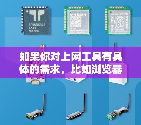 如果你对上网工具有具体的需求，比如浏览器、云服务、搜索引擎或数据存储，以下是一个分门别类的推荐，帮助你找到最适合你的工具