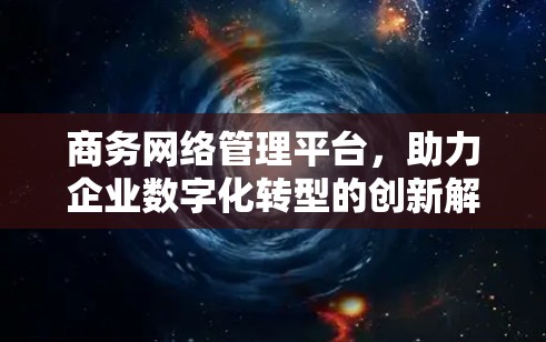 商务网络管理平台,助力企业数字化转型的创新解决方案 商务网络管理平台,助力企业数字化转型的创新解决方案