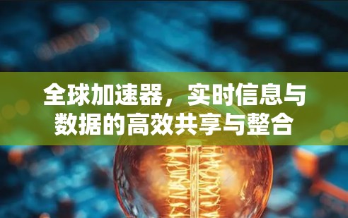 全球加速器,实时信息与数据的高效共享与整合 全球加速器,实时信息与数据的高效共享与整合